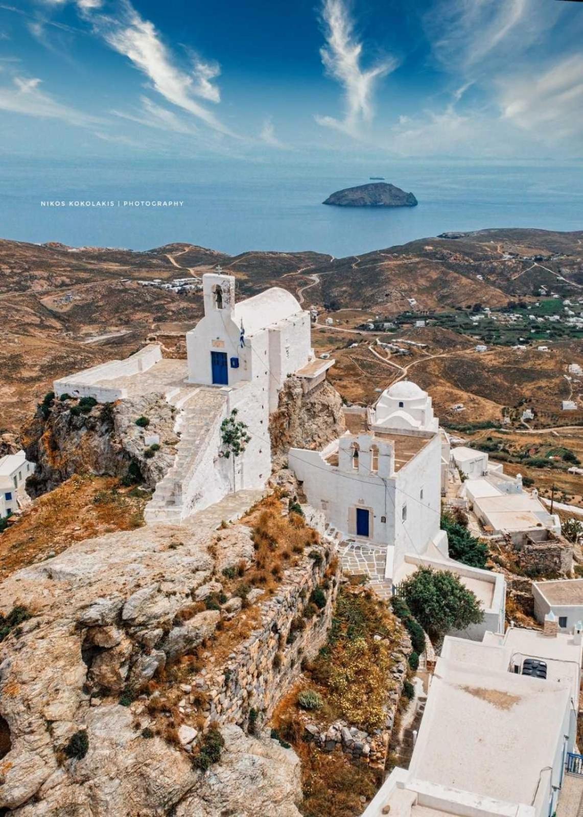 Eleios Hotel Serifos Livadi  المظهر الخارجي الصورة